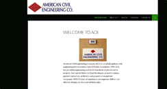 Desktop Screenshot of americancivilengineering.com